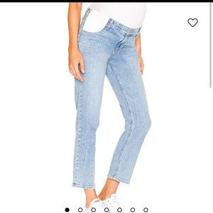 Paige Noella Straight Leg Maternity Jeans
